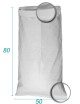 Sacchetti PP Stoccaggio alla rinfusa Bianco 50X80