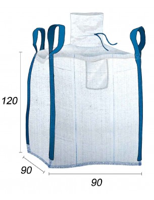 Big Bags Cenere, polvere e particelle - 90X90X110