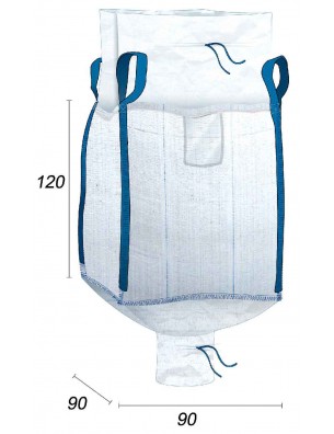 Big Bag Grano, Mais, Avena, Farro, Segale - 90X90X120