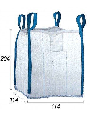 Big Bag Alta resistenza 2 Tonnellate - 110X110X200