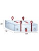 Sacchetti di cemento fibro amianto - 160X110X50