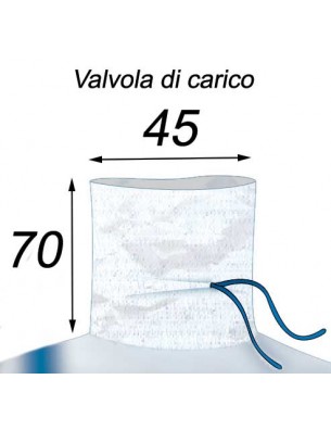 Big Bag Agricoltura - Fanghi e limette - 90X90X140  Valvola di Carico 45X70